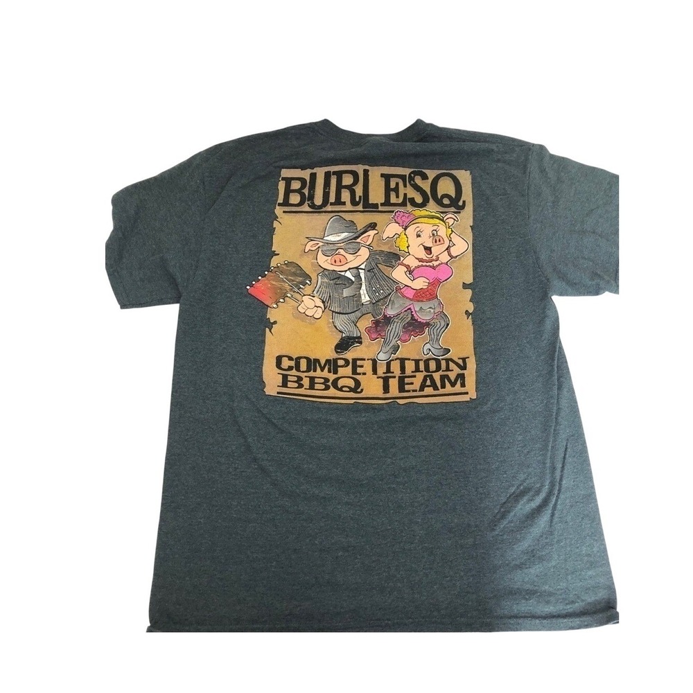 Gildan Men's graphic T gray size large